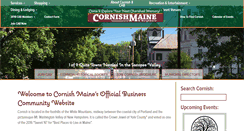 Desktop Screenshot of cornish-maine.org
