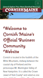 Mobile Screenshot of cornish-maine.org